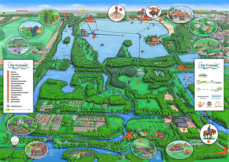 Borgerswold recreatiegebied Veendam