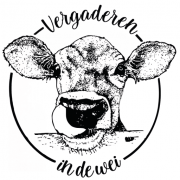 Vergaderen in de wei