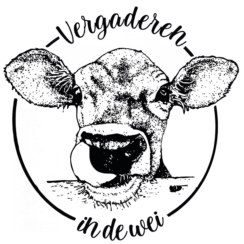 Vergaderen in de wei