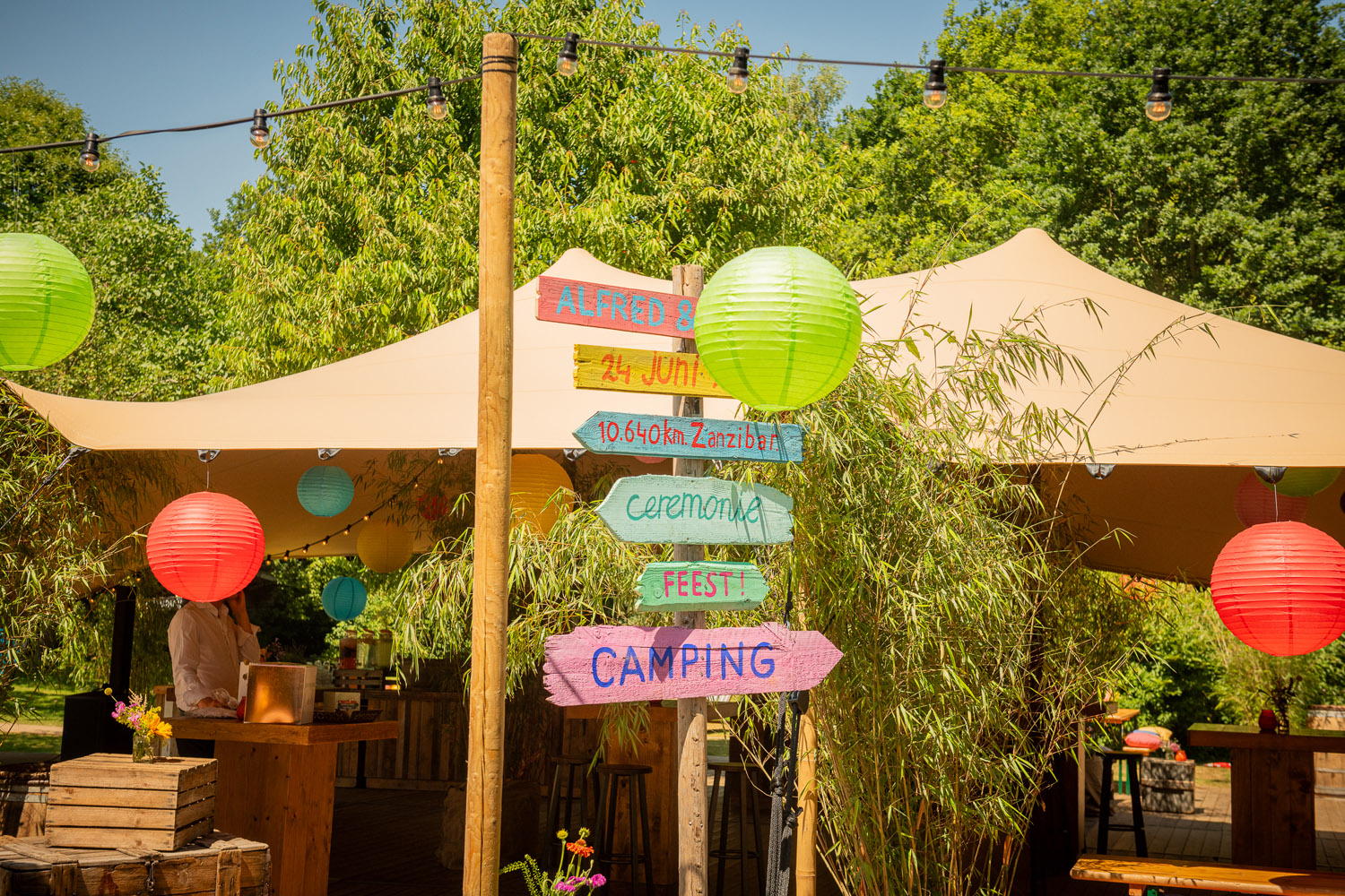 Festivalbruiloft