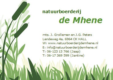 natuurboerderij de Mhene