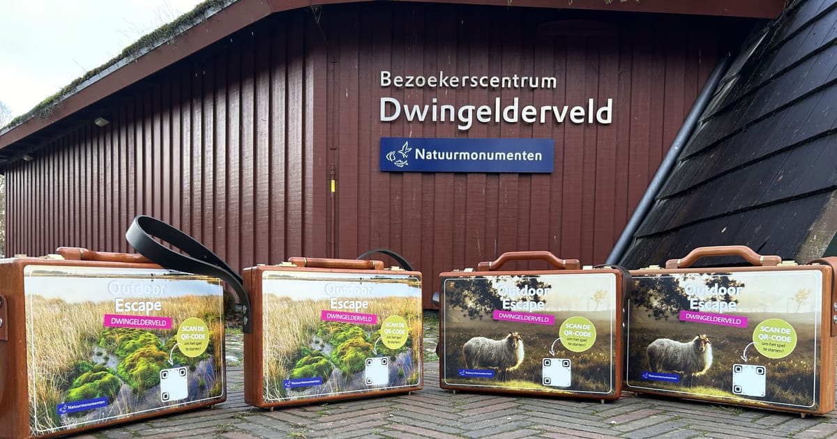 Outdoor escape room Dwingelderveld
